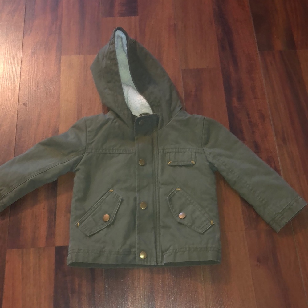 Cat & Jack distress look utility jacket